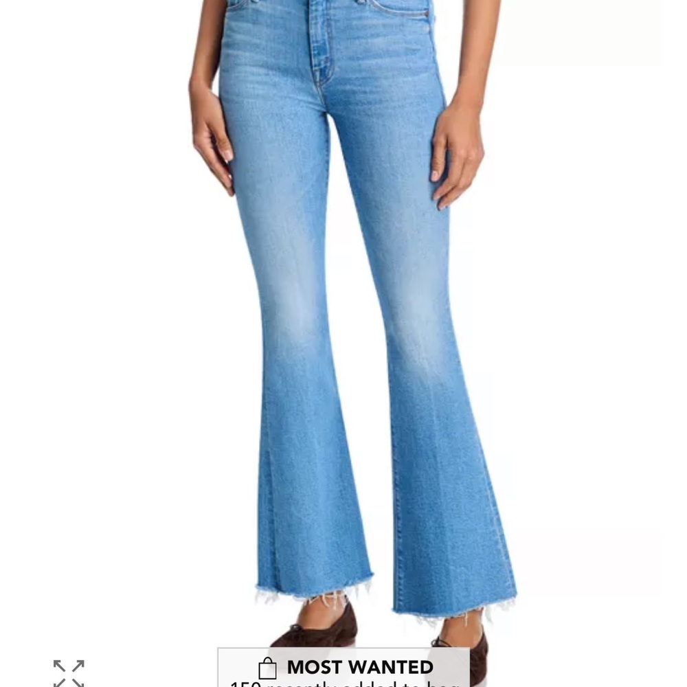 Mother denim the weekender fray
